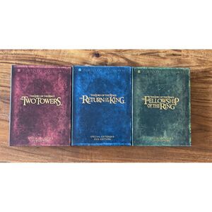 Lord of the Rings – Special Extended DVD Edition (Complete Trilogy)